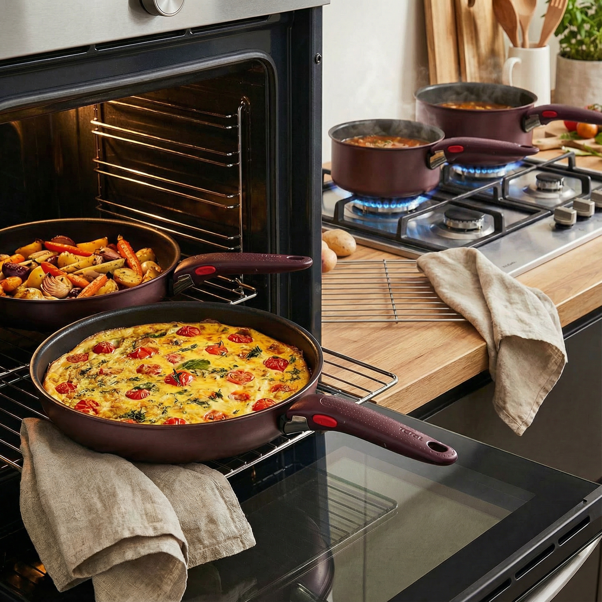 Batterie de cuisine 13 pièces Ingenio Unlimited – Tefal